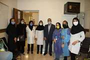 تبریک رئیس مرکز بهداشت جنوب تهران به ماماها
