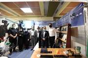 حضور روابط عمومی مرکز قلب تهران در نمایشگاه دستاوردهای دانشگاه در حوزه روابط عمومی