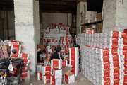 شناسایی کارگاه غیرمجاز بسته‌بندی بیسکویت در محدوده انبارهای منطقه 16 مرکز بهداشت جنوب تهران