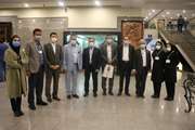 بازدید مدیر مرکز قلب تهران از نمایشگاه گردشگری سلامت کشورهای اسلامی