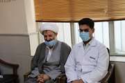 افتتاح دفتر بسیج کارکنان در بیمارستان رازی به مناسبت هفته بسیج