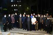 برگزاری مراسم عزاداری اربعین حسینی با حضور سرپرست دانشگاه در خوابگاه کوی