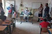 برگزاری جلسه آموزشی در کوره های آجر پزی شمس آباد شهرستان اسلامشهر