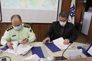 تفاهم نامه آموزشی و پژوهشی بین مرکز تحقیقات آسیب دیدگان جنگ دانشگاه و مرکز تحقیقات کاربردی معاونت بهداد فرماندهی انتظامی مبادله شد 