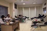 اهدای خون جمعی از مسئولان و کارکنان بیمارستان مرکز طبی کودکان -قطب علمی طب کودکان