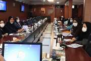 نشست اعضای جلسه کمیته مرگ‌های قابل‌اجتناب 1401 در مرکز بهداشت جنوب تهران