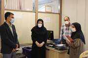 بازدید کارشناسان مرکز سلامت محیط و کار وزارت بهداشت از فعالیت‌های مرکز بهداشت جنوب تهران