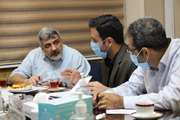 جلسه منابع انسانی مرکز طبی2 حکیم با حضور رئیس بیمارستان