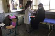 برگزاری اردوی جهادی معاینات و مراقبت های بهداشتی در مدرسه عترت شهرستان اسلامشهر