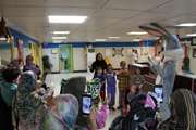 لحظاتی شاد و با نشاط برای کودکان بستری مرکز طبی کودکان
