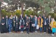 دومین اردوی بازدید از باغ گیاه شناسی ملی ویژه دانشجویان دختر دانشگاه برگزار شد