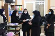 توزیع تست فیت در بین کارکنان مرکز بهداشت جنوب تهران به مناسبت هفته مبارزه با سرطان