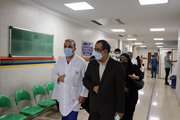بازدید معاون بهداشت دانشگاه علوم پزشکی تهران از مرکز جامع تکامل بیمارستان ضیائیان