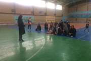 برگزاری جلسه آموزشی تغذیه در ورزشگاه علی آباد قاجار شهرستان اسلامشهر