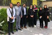 اعزام تیم والیبال بانوان کارمند دانشگاه علوم پزشکی تهران به مسابقات کشوری