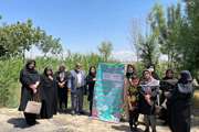 برگزاری کلاس آموزشی باغچه خانگی و تغذیه به زنان روستای کاشانک در مرکز بهداشت جنوب تهران