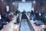 برگزاری جلسه ماهیانه بهداشت حرفه ای درشبکه بهداشت ودرمان اسلامشهر