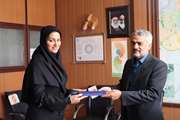 قدردانی رئیس مرکز بهداشت جنوب تهران از کاپیتان تیم والیبال منتخب دانشگاه
