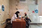 برپایی ایستگاه مشاوره و اطلاع‌رسانی هفته سلامت مردان مرکز بهداشت جنوب تهران در تره‌بار نواب