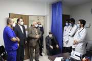 معاون بین الملل دانشگاه علوم پزشکی تهران از بیمارستان ضیائیان بازدید کرد
