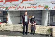 دیدار نوروزی مدیر شبکه بهداشت و درمان اسلامشهر از واحدهای تحت پوشش شبکه و چادر خدمات سفرهای نوروزی