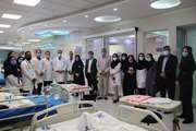 بازدید نوروزی دکتر بدو رئیس بیمارستان مرکز طبی کودکان در اولین روز نوروز 1401