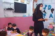 برگزاری کلاس آموزشی تغذیه سالم کودکان 2 تا 5 سال در مرکز بهداشت جنوب تهران