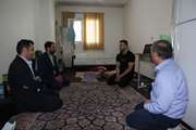 بازدید هیئت رئیسه دانشکده پیراپزشکی از کوی علوم پزشکی تهران