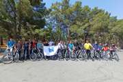 برنامه دوچرخه سواری دانشجویان پسر دانشگاه به مناسبت هفته خوابگاه ها برگزار شد