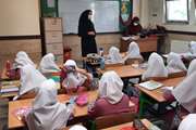 آموزش تغذیه سالم دانش آموزان مدرسه زنده‌یاد حبیبی در مرکز بهداشت جنوب تهران
