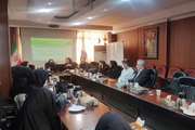 برگزاری جلسه آموزشی ثبت نسخ در سامانه سیب و نحوه گزارش‌گیری از سامانه سیب در مرکز بهداشت جنوب تهران