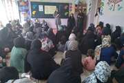برگزاری کلاس آموزشی پیشگیری از پوکی استخوان مرکز بهداشت جنوب تهران در دبستان امید انقلاب
