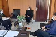 بازدید رئیس گروه مشارکت‌های اجتماعی دفتر آموزش و ارتقا سلامت وزارت بهداشت از مرکز بهداشت جنوب تهران