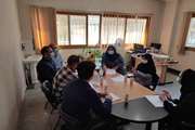 برگزاری جلسه توجیهی و هماهنگی غربالگری سل در مبتلایان به کووید مزمن در شبکه بهداشت و درمان اسلامشهر