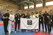 کسب مقام سوم تیمی در مسابقات کاراته چهاردهمین المپیاد ورزش های قهرمانی دانشجویان پسر دانشگاه های علوم پزشکی سراسر کشور