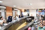 هفتمین جلسه کارگروه اصلی پیاده‌سازی HIS جدید (تیراژه) در مجتمع بیمارستانی امام خمینی (ره)