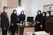 بازدید گروهی معاونت بهداشت  دانشگاه از مرکز بهداشت جنوب تهران