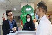 بازدید نوروزی پزشک ستاد هدایت از بیمارستان آرش و بیمارستان کودکان بهرامی