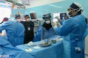 بازدید هیئت هندی از جراحی با دستگاه CDP در انستیتو کانسر مجتمع بیمارستانی امام خمینی (ره) دانشگاه علوم پزشکی تهران