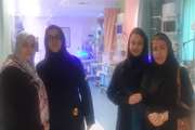 بازدید کارشناس مسئول مرکز بهداشت جنوب تهران از راه‌اندازی غربالگری نوزادان در بیمارستان حکیم