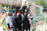 برپایی ایستگاه صلواتی به مناسبت فرارسیدن عید غدیر خم به همت کانون بسیج شهیدالماسی در بیمارستان رازی