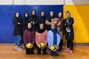 پیروزی تیم والیبال دانشجویان دختر دانشگاه مقابل تیم والیبال کارکنان دانشگاه علوم پزشکی ایران