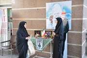 قدردانی از بانوان محجبه مرکز آموزشی درمانی بهارلو به مناسبت هفته عفاف و حجاب