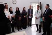 بازدید گروه گسترش وزارت بهداشت، دبیرخانه شورای آموزش پزشکی وزارت و گروه پزشکی دانشگاه از مرکز بهداشت جنوب تهران
