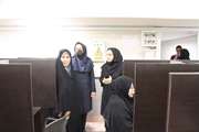 بازدید رئیس جدید دانشکده پرستاری و مامایی دانشگاه علوم پزشکی تهران از روند برگزاری امتحانات دانشجویان