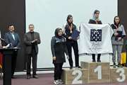 حدیثه اسدی دانشجوی دانشگاه علوم پزشکی تهران مدال طلای المپیاد ورزش های همگانی وزارت بهداشت را کسب کرد