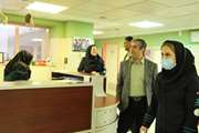 بازدید مدیر بیمارستان مرکز طبی کودکان در اولین روز از بهار 1402