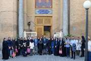  بازدید استادان و دانشجویان دانشکده داروسازی دانشگاه علوم پزشکی تهران از موزه دارالفنون 