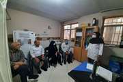برگزاری فعالیت های هفته سلامت با محوریت سالمندی سالم در شبکه بهداشت ودرمان اسلامشهر