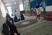 برگزاری جلسه آموزشی تغذیه سالم به مناسبت هفته ملی سلامت در مسجد روستای حسین‌آباد اسلامشهر